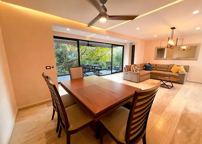 Private Terrace And Golf View Apartment Puerto Aventuras