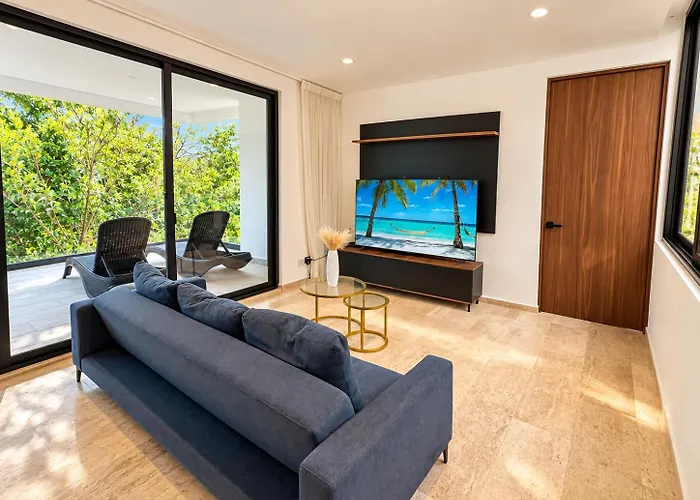 Private Terrace And Golf View Apartamento Puerto Aventuras